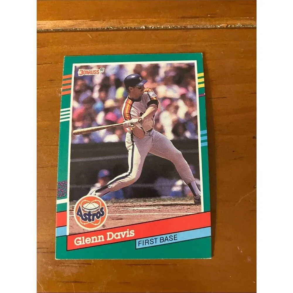 1991 Donruss Houston Astros Baseball Card Trading Card